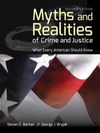 صورة الغلاف: Myths and Realities of Crime and Justice 2nd edition 9781449691080