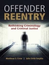 Cover image: Offender Reentry 1st edition 9781449686024