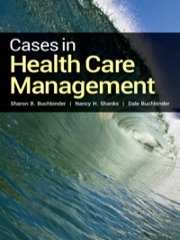 Cover image: Cases in Health Care Management 1st edition 9781449674298