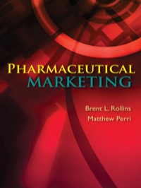 Cover image: Pharmaceutical Marketing 1st edition 9781449626594