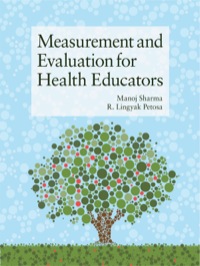 Cover image: Measurement and Evaluation for Health Educators 1st edition 9781449628208