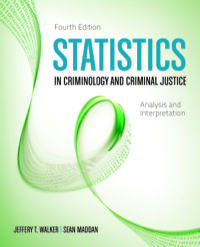 Cover image: Statistics in Criminology and Criminal Justice 4th edition 9781449616304
