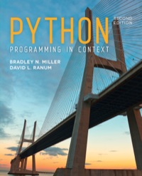 Cover image: Python Programming in Context 2nd edition 9781449691974