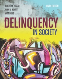 Cover image: Delinquency in Society 9th edition 9781449645496