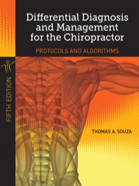 Imagen de portada: Differential Diagnosis and Management for the Chiropractor 5th edition 9781284022308