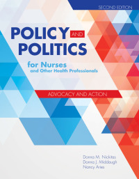 Immagine di copertina: Policy and Politics for Nurses and Other Health Professionals 2nd edition 9781284053296