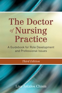 Imagen de portada: The Doctor of Nursing Practice 3rd edition 9781284066258