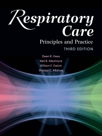 Cover image: Respiratory Care: Principles and Practice 3rd edition 9781284050004