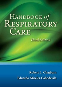 Cover image: Handbook of Respiratory Care 3rd edition 9780763784096