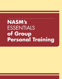 Cover image: NASM's Essentials of Group Personal Training 1st edition 9781284072631