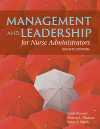 Omslagafbeelding: Management and Leadership for Nurse Administrators 7th edition 9781284067620