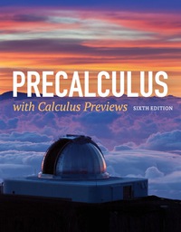 Imagen de portada: Precalculus with Calculus Previews 6th edition 9781284077261