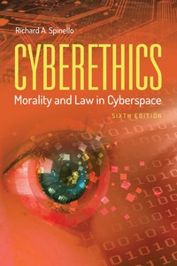 Imagen de portada: Cyberethics 6th edition 9781284081398