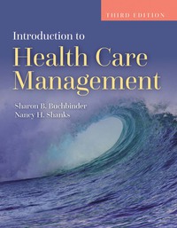 Imagen de portada: Introduction to Health Care Management 3rd edition 9781284081015