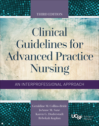 Cover image: Clinical Guidelines for Advanced Practice Nursing 3rd edition 9781284093131