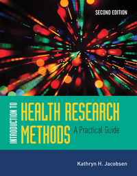 Omslagafbeelding: Introduction to Health Research Methods 2nd edition 9781284094381
