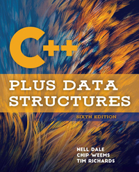 صورة الغلاف: C++ Plus Data Structures 6th edition 9781284089189