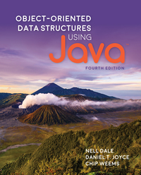 Imagen de portada: Object-Oriented Data Structures Using Java 4th edition 9781284089097