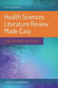 Cover image: Health Sciences Literature Review Made Easy 5th edition 9781284115192