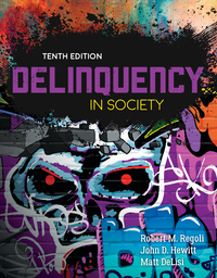 Cover image: Delinquency in Society 10th edition 9781284112955
