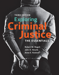 Cover image: Exploring Criminal Justice 3rd edition 9781284112979