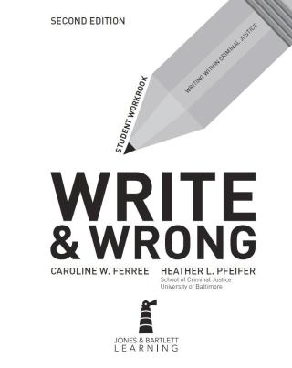 Cover image: Write & Wrong, 2nd Edition 2nd edition 9781284112993
