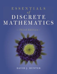 Cover image: Essentials of Discrete Mathematics Chapter 1 Sample 3rd edition 9781284056242
