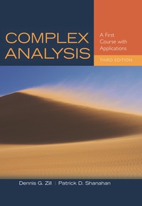 Cover image: Complex Analysis: A First Course with Applications 3rd edition 9781449694616