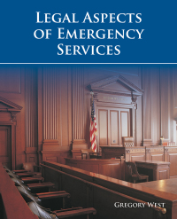 Omslagafbeelding: Legal Aspects of Emergency Services 9781284068276