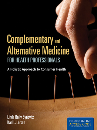Immagine di copertina: Complementary and Alternative Medicine for Health Professionals - BOOK ONLY 9780763765958
