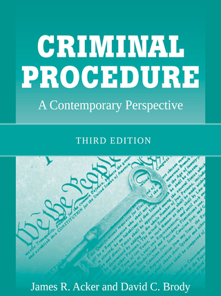 Cover image: Criminal Procedure: A Contemporary Approach 3rd edition 9780763795207
