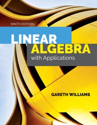 Imagen de portada: Linear Algebra with Applications 9th edition 9781284120097