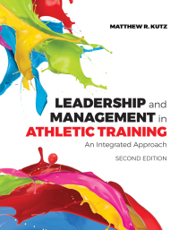 Omslagafbeelding: Leadership and Management in Athletic Training: An Integrated Approach 2nd edition 9781284124880