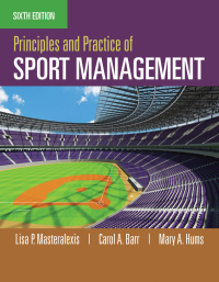 Omslagafbeelding: Principles and Practice of Sport Management 6th edition 9781284142136