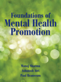 Cover image: Foundations of Mental Health Promotion 9780763793418