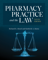 Omslagafbeelding: Pharmacy Practice and the Law 9th edition 9781284154979