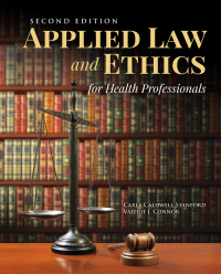 Omslagafbeelding: Applied Law & Ethics for Health Professionals 2nd edition 9781284155594