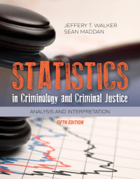 صورة الغلاف: Statistics in Criminology and Criminal Justice 5th edition 9781284155815