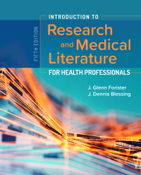 Cover image: Introduction to Research and Medical Literature for Health Professionals 5th edition 9781284153774