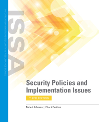 Omslagafbeelding: Security Policies and Implementation Issues 3rd edition 9781284199840