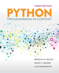 Cover image: Python Programming in Context 3rd edition 9781284175554