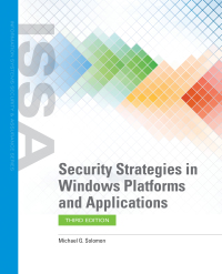 Cover image: Security Strategies in Windows Platforms and Applications 3rd edition 9781284175622