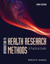 Cover image: Introduction to Health Research Methods:  A Practical Guide 3rd edition 9781284197563