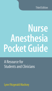 Cover image: Nurse Anesthesia Pocket Guide 3rd edition 9781284115147