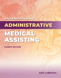 Imagen de portada: Jones & Bartlett Learning's Administrative Medical Assisting 4th edition 9781284218169