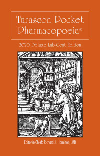 Imagen de portada: Tarascon Pocket Pharmacopoeia 2020 Deluxe Lab-Coat Edition 21st edition 9781284196160