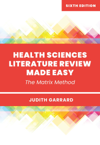 Titelbild: Health Sciences Literature Review Made Easy 6th edition 9781284211177