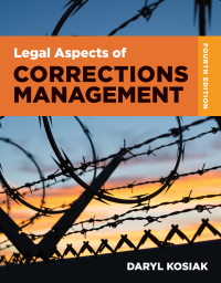 Omslagafbeelding: Legal Aspects of Corrections Management 4th edition 9781284211535