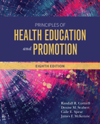 Cover image: Principles of Health Education and Promotion 8th edition 9781284231250