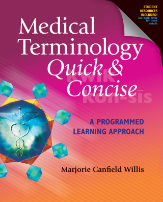 Cover image: Medical Terminology Quick & Concise: A Programmed Learning Approach 9781284484120